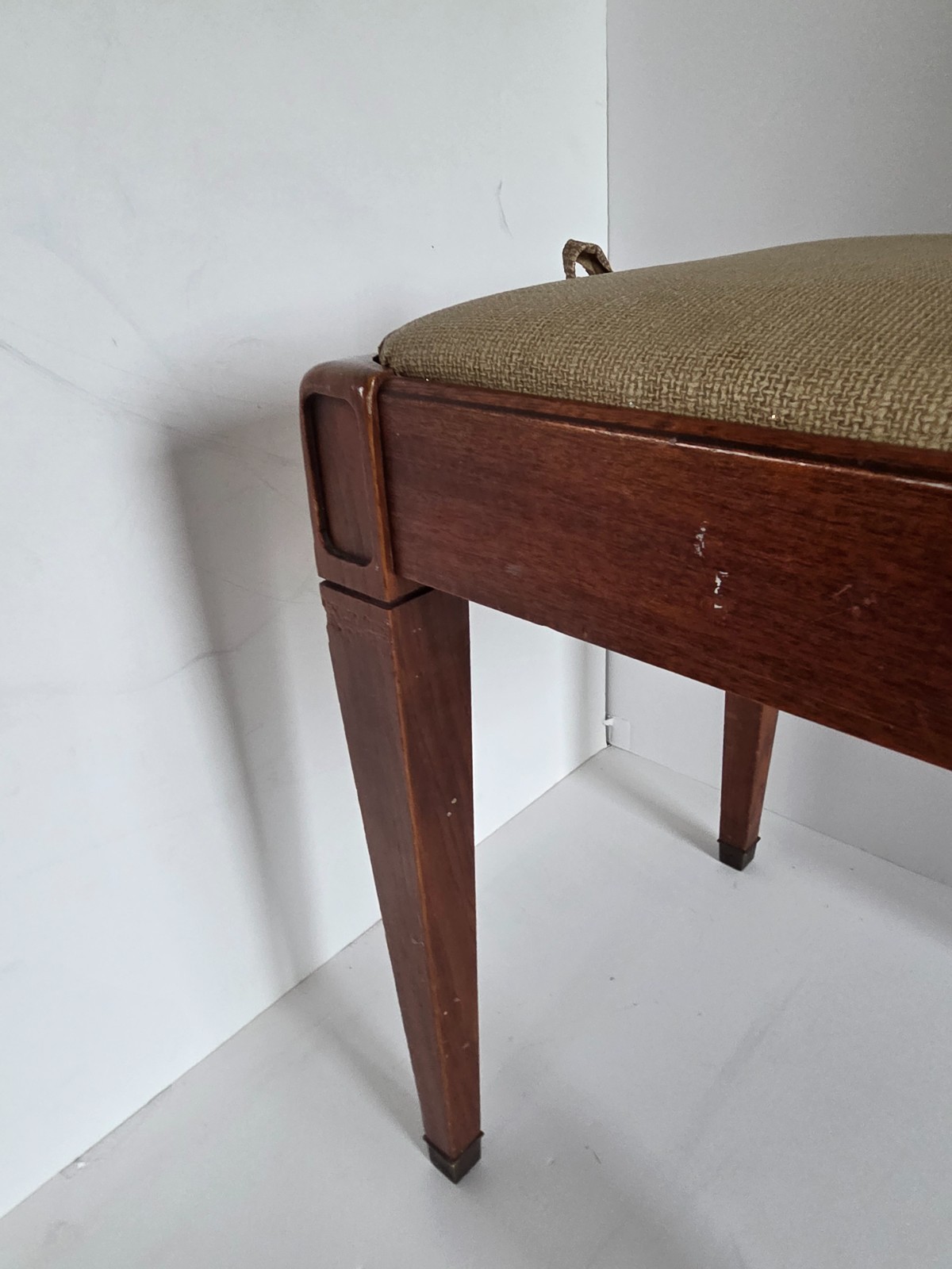 Vintage Wood Singer Sewing Machine Bench / Stool