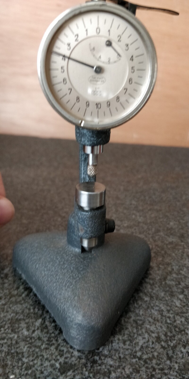 MAHR .001" Bench Dial Indicator Watchmakers Tools Machinist Tool