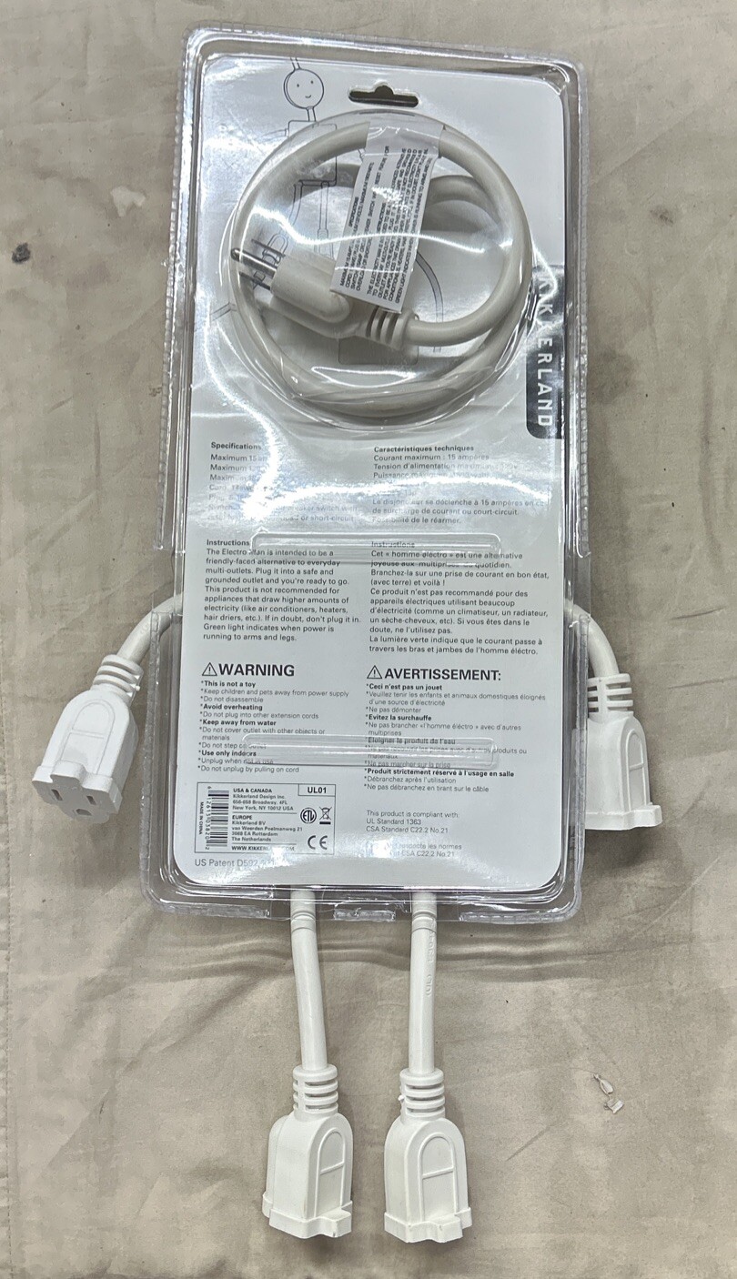 ELECTRO MAN MULTI-OUTLET L1-1-8-UL01