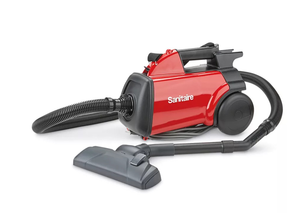 SANITAIRE SC3683D Canister Vacuum,Disposable Bag,135 cfm 48ME63