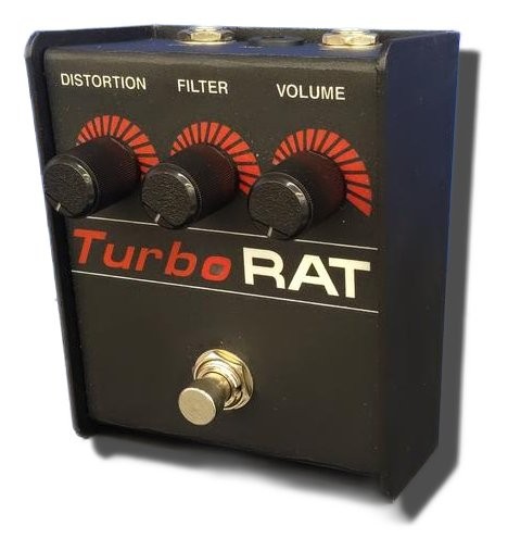 ProCo TURBO RAT Distortion Effects Pedal Tested & Works 8214