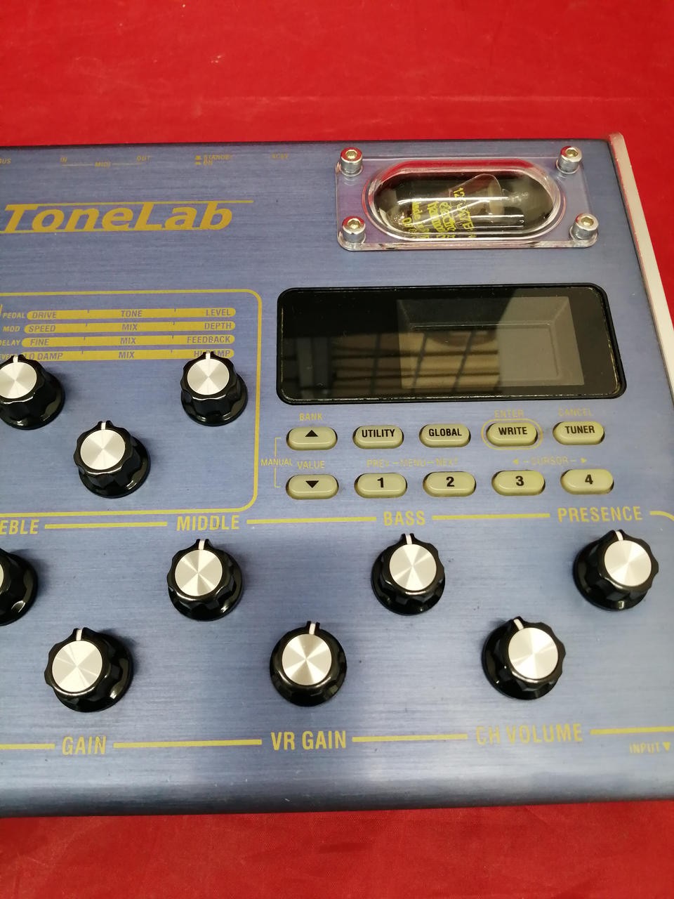 VOX TONE LAB Multi-Effects Processor Effects Pedal Tested & Works 58466