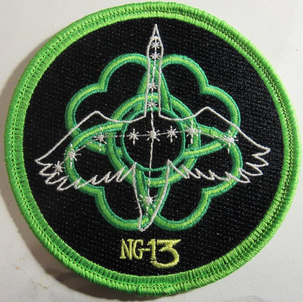 NORTHROP GRUMMAN NG-13 COMMERCIAL RESUPPLY SERVICES CRS PATCH SPACE MISSION