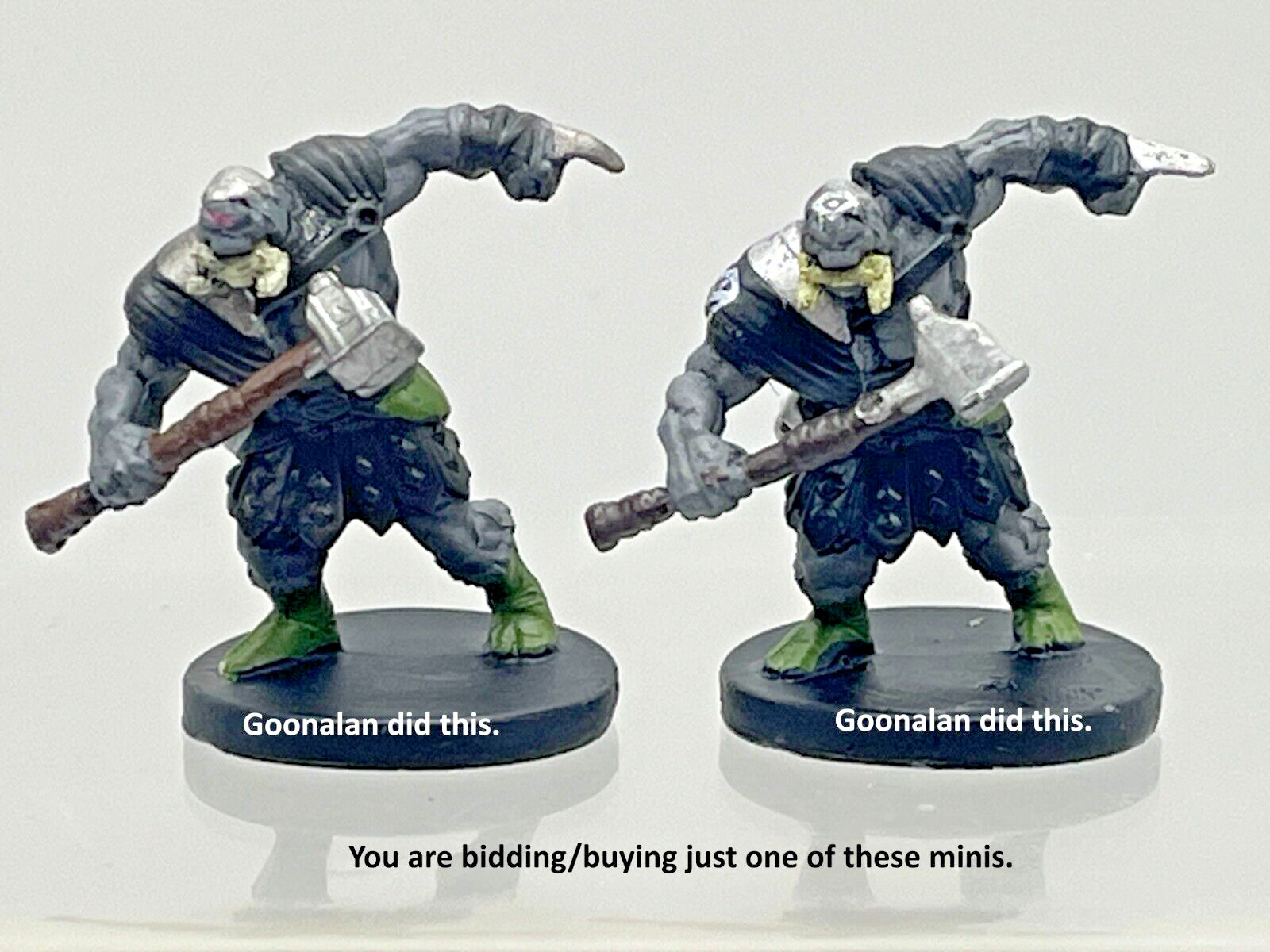 D&D Pathfinder Mini Monster Menagerie 2 07 Orc (Warhammer)
