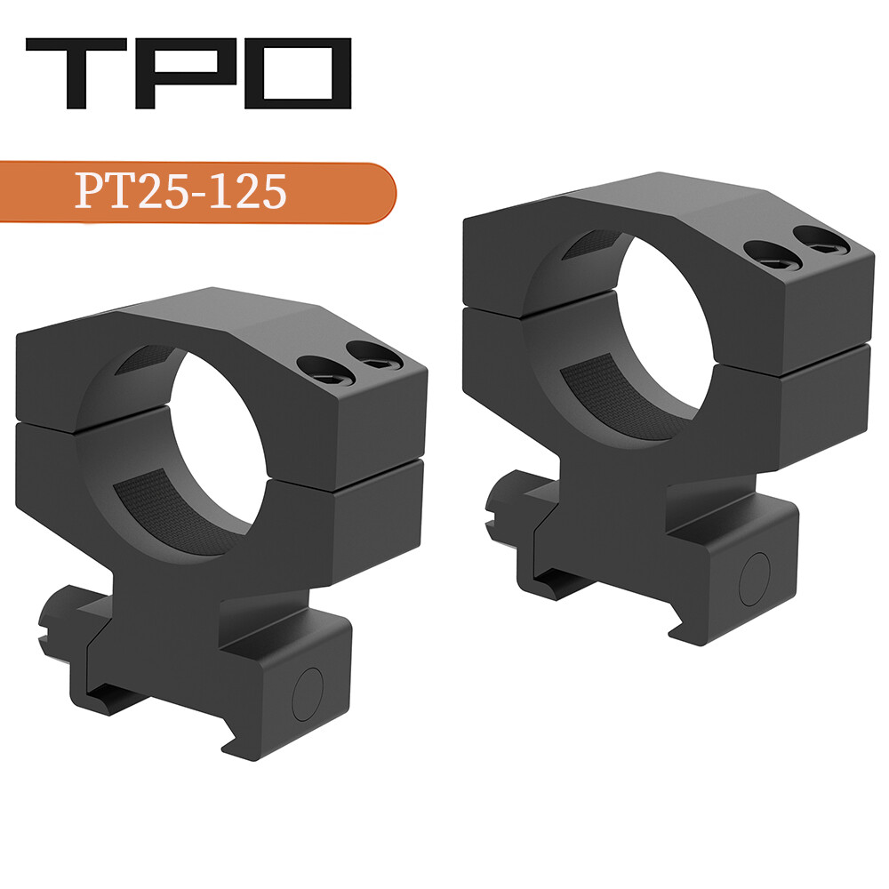 1 inch Scope Rings  Middle/High Profile for Picatinny/ Weaver Mount Heavy Duty