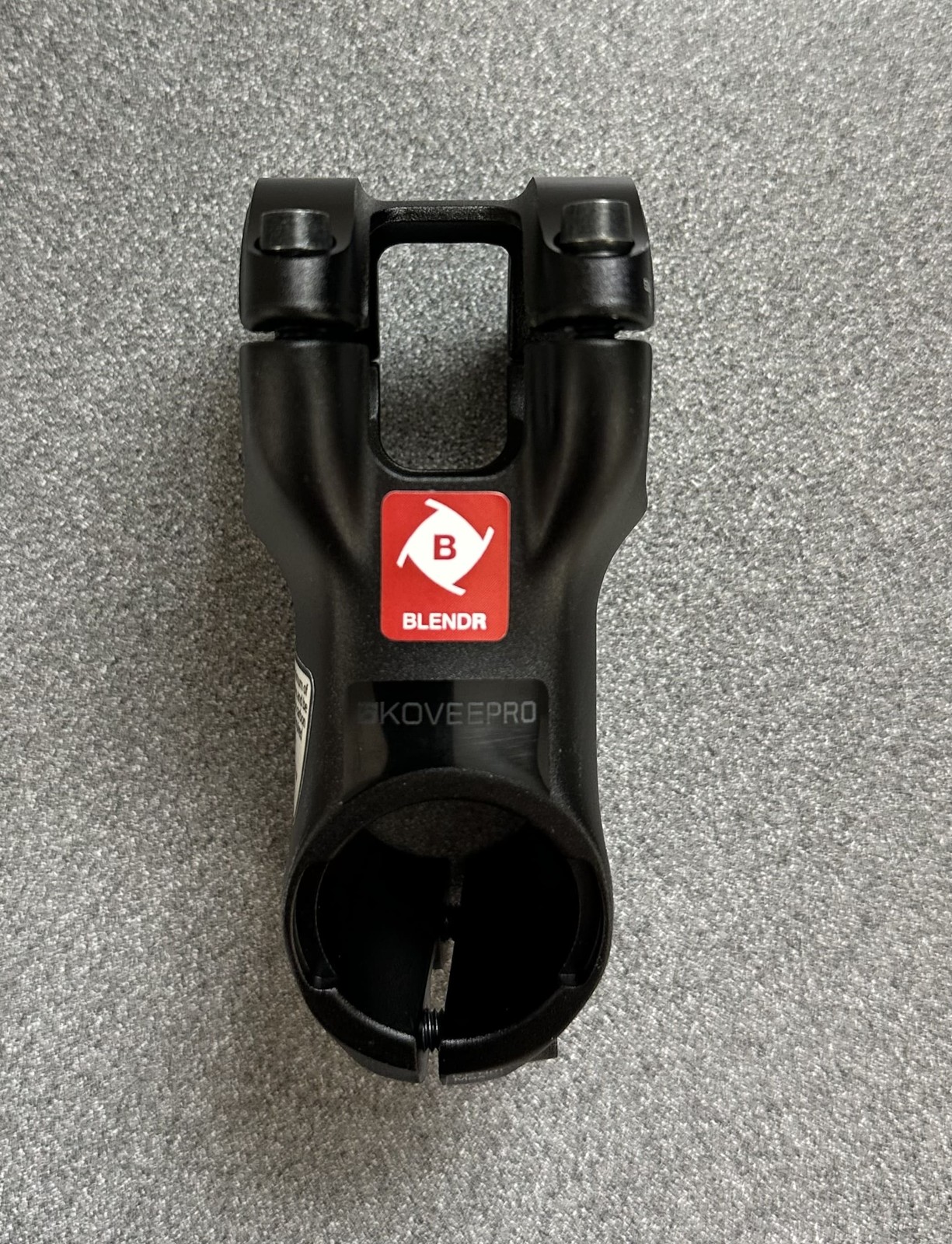 Bontrager Kovee Pro 35 Blendr Stem - 13 deg. x 60mm, Black *OE*