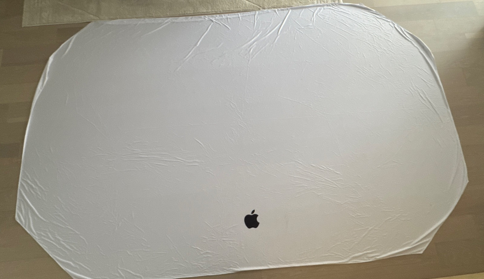 Own A Piece Of History- Rare Large  Vintage Macintosh Computer Apple Tablecloth