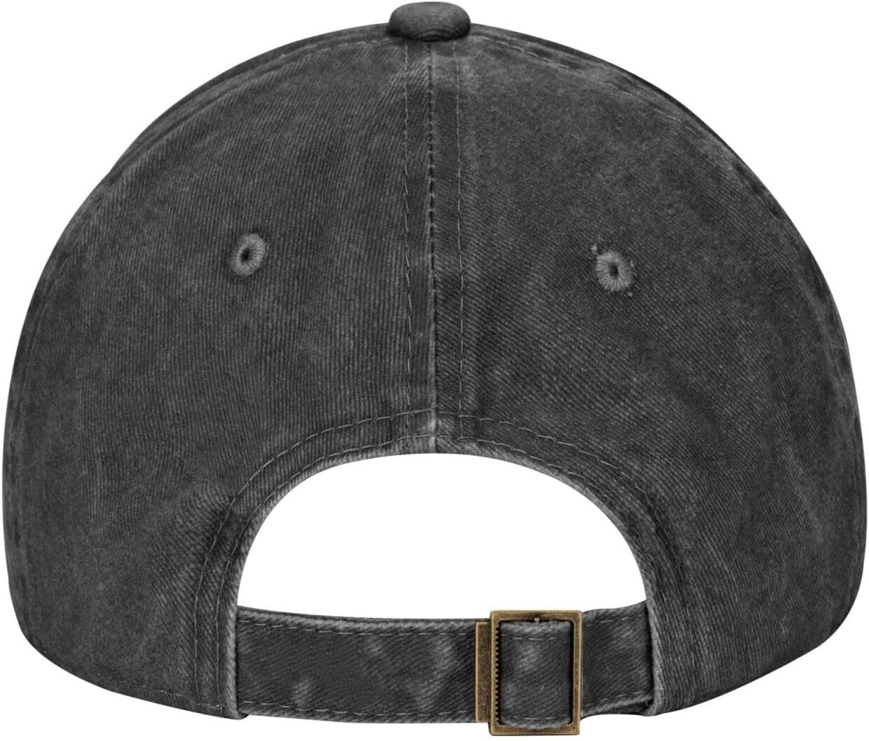 Worlds Best Dad Hat Cotton Adjustable Baseball Cap One Size, Black