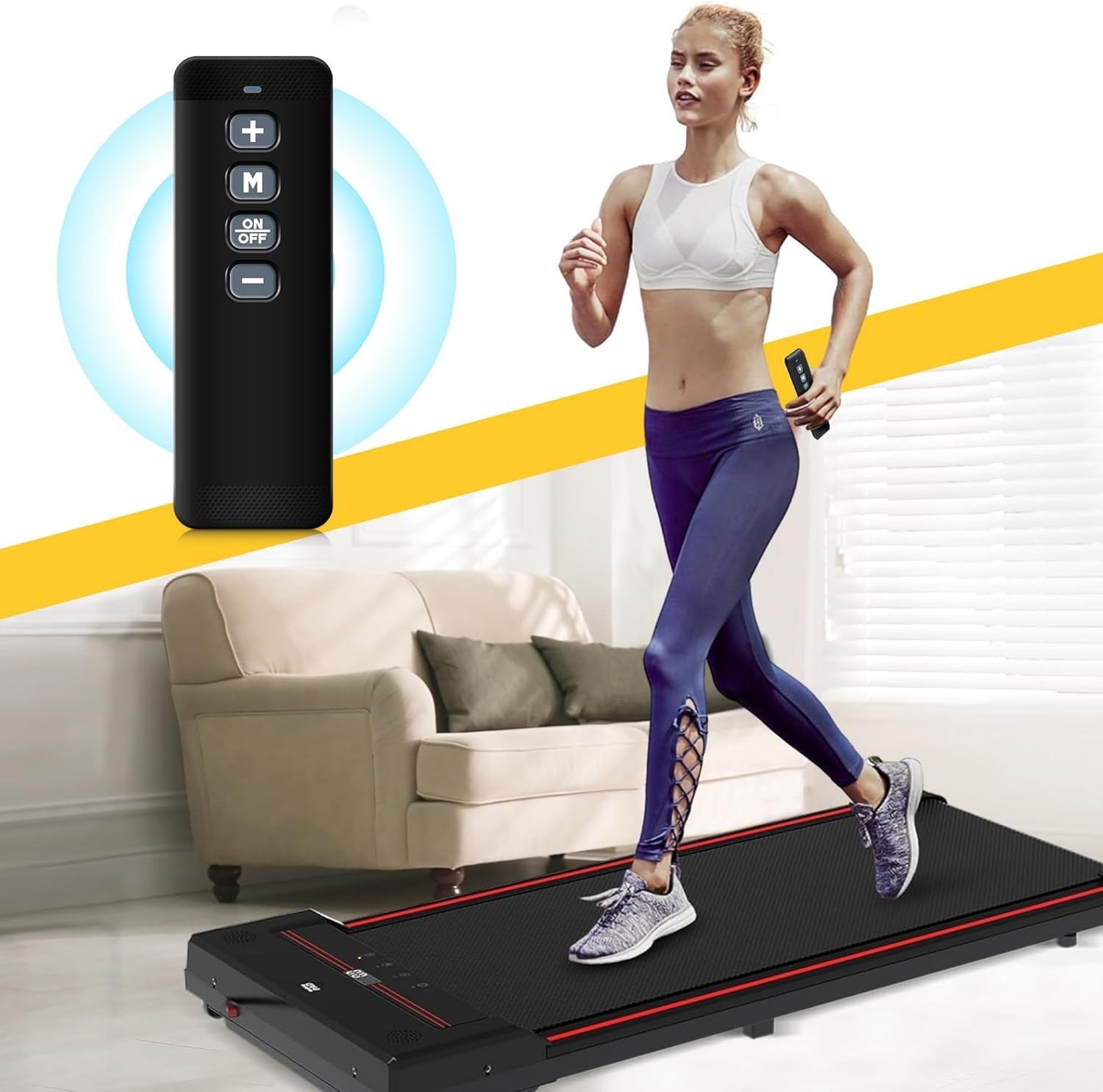 Treadmill Remote Control Replacement, Walking Pad Remote Replacement Only Com...