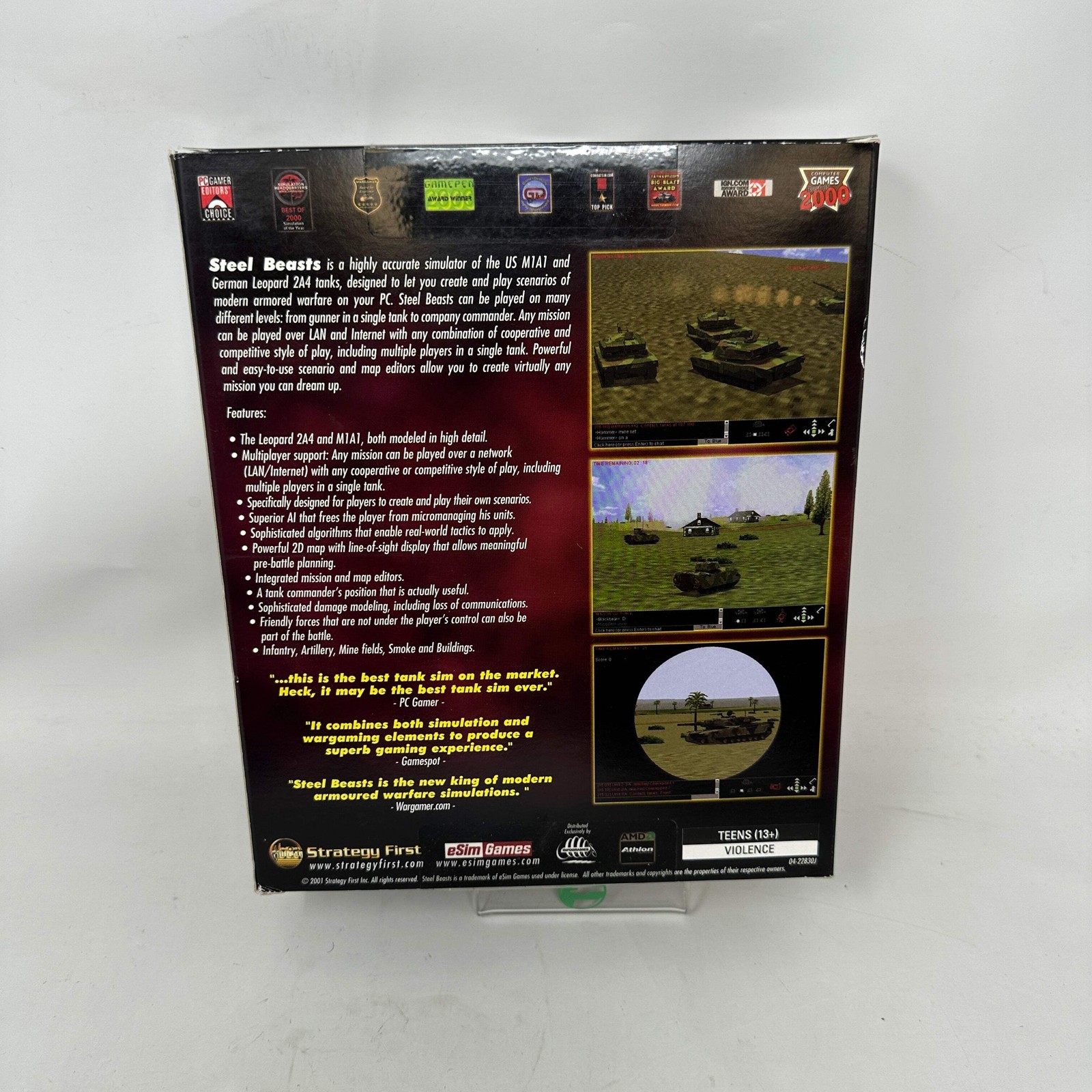 New Steel Beasts (Microsoft Windows, 2001)