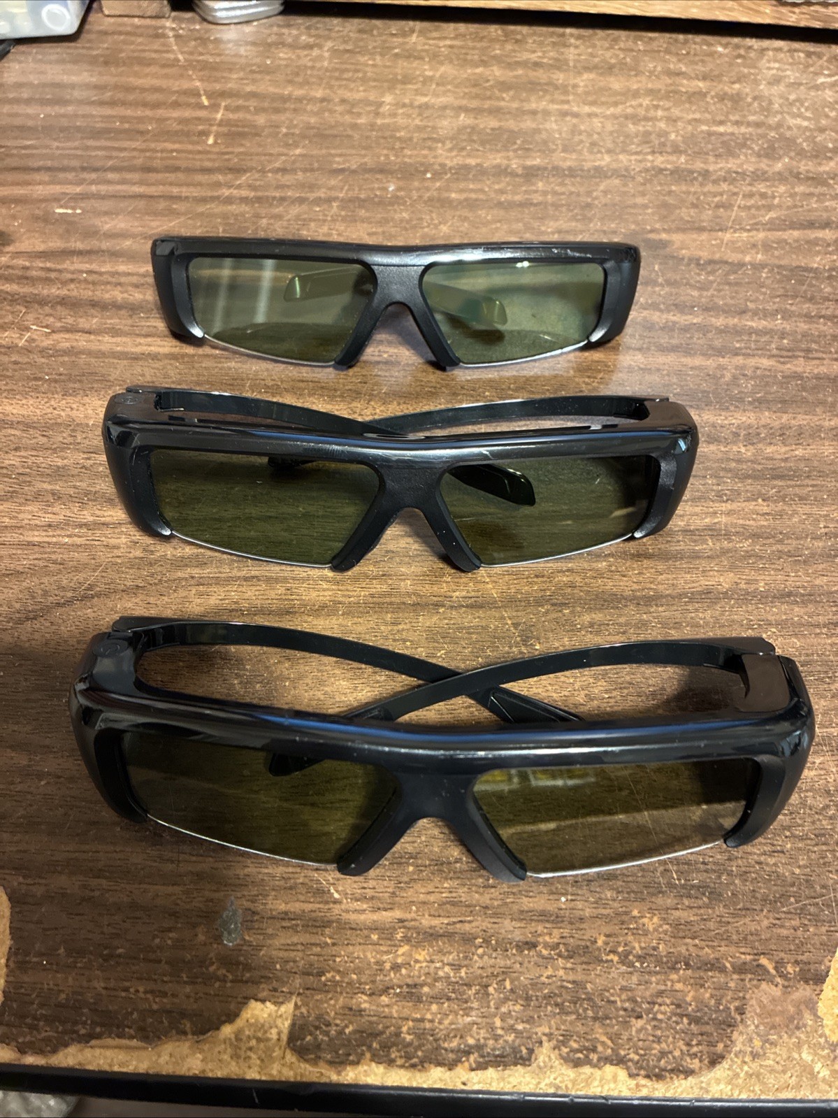 Lot Of 3 Samsung 3D Active Glasses SSG-3100GB
