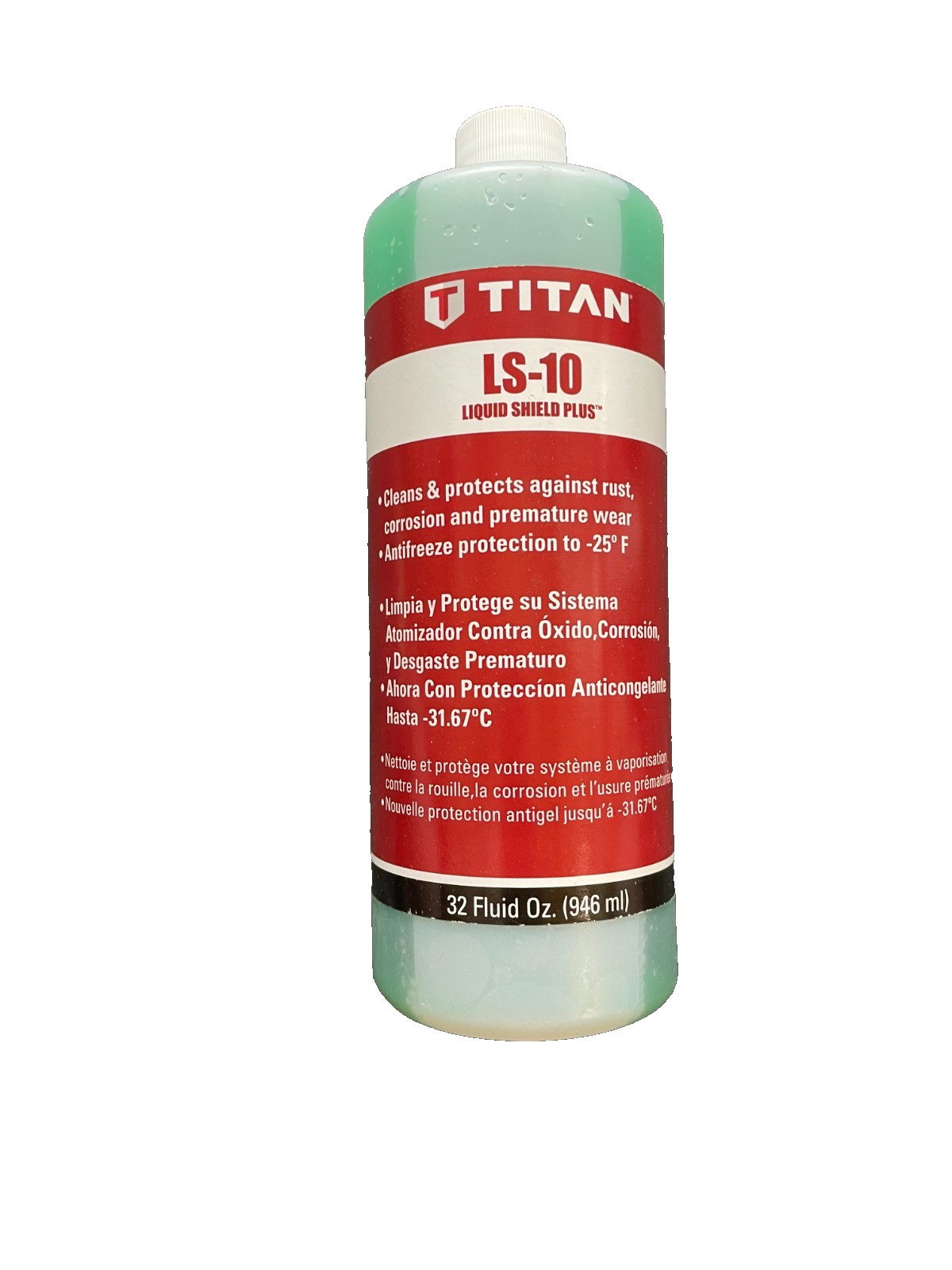 Titan LS-10 Plus Anti Freeze Liquid Shield 32 oz. for All Airless Piston Pumps