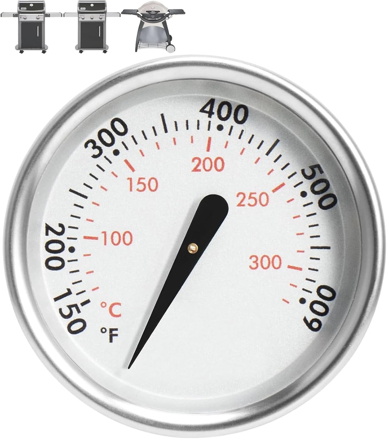 60540 67031 7581 Accurate Temperature Gauge for Weber GS4 Spirit II & I 200/300