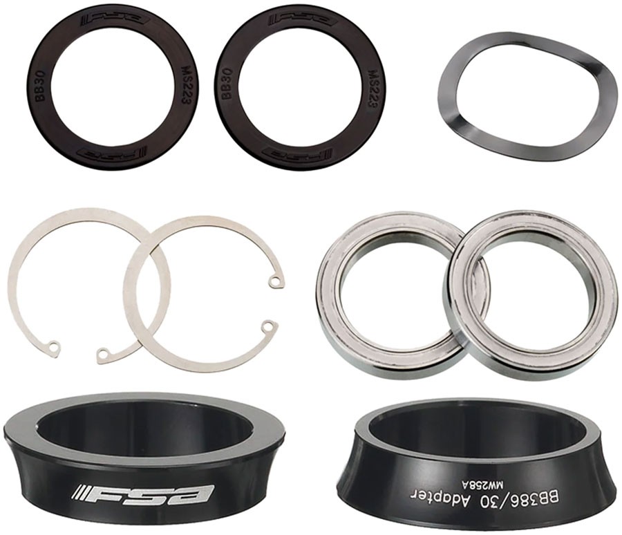 Full Speed Ahead BB30 to EVO Steel MTB Bottom Bracket Conversion Kit | Durable