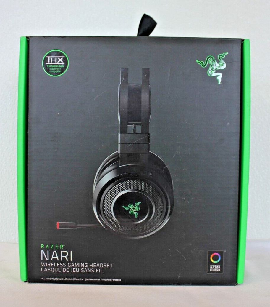 Razer Nari RC30-026801 THX Spatial Audio Wireless Headset with Boom Microphone