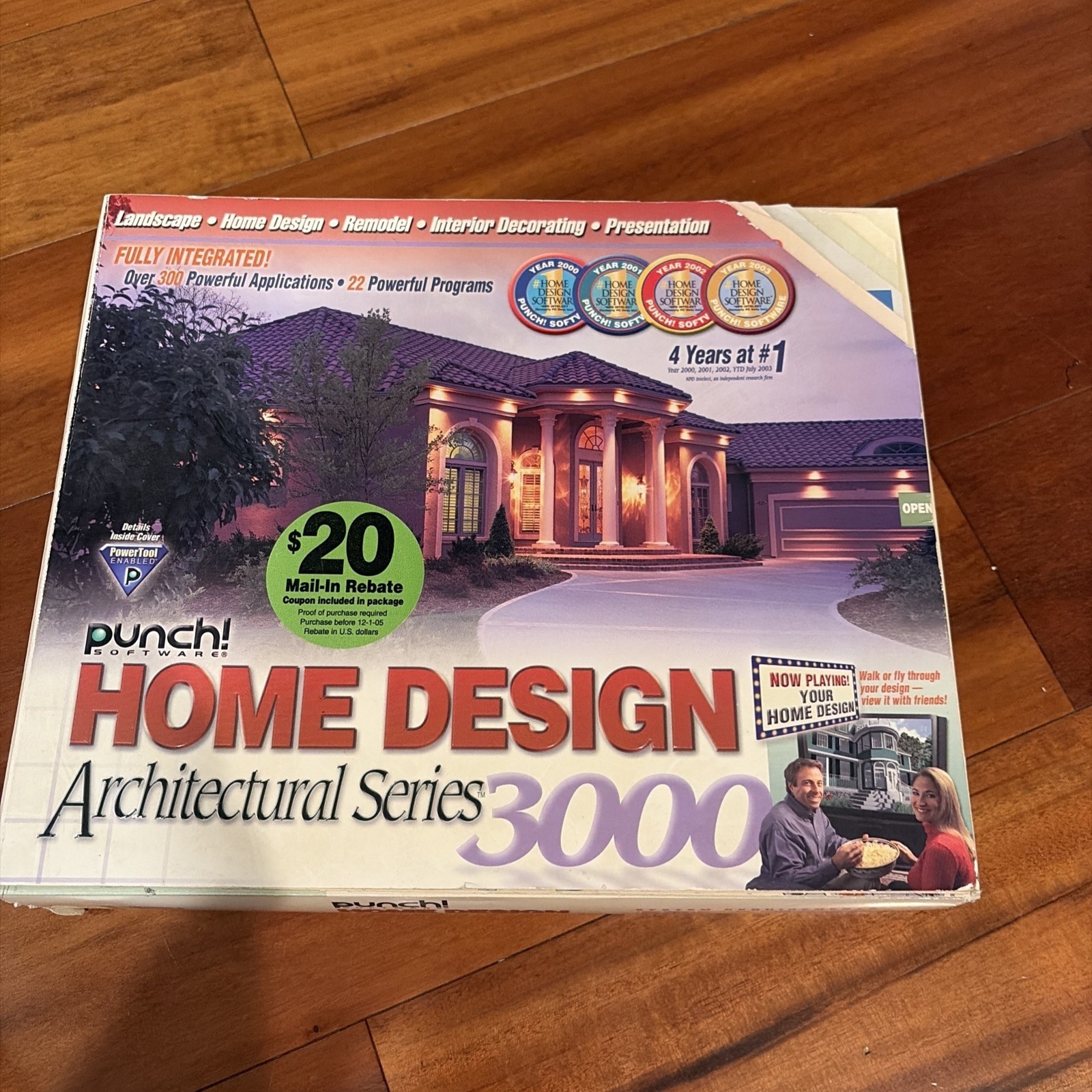 Punch Home Design Architectural Series 3000 for Windows 98 to XP