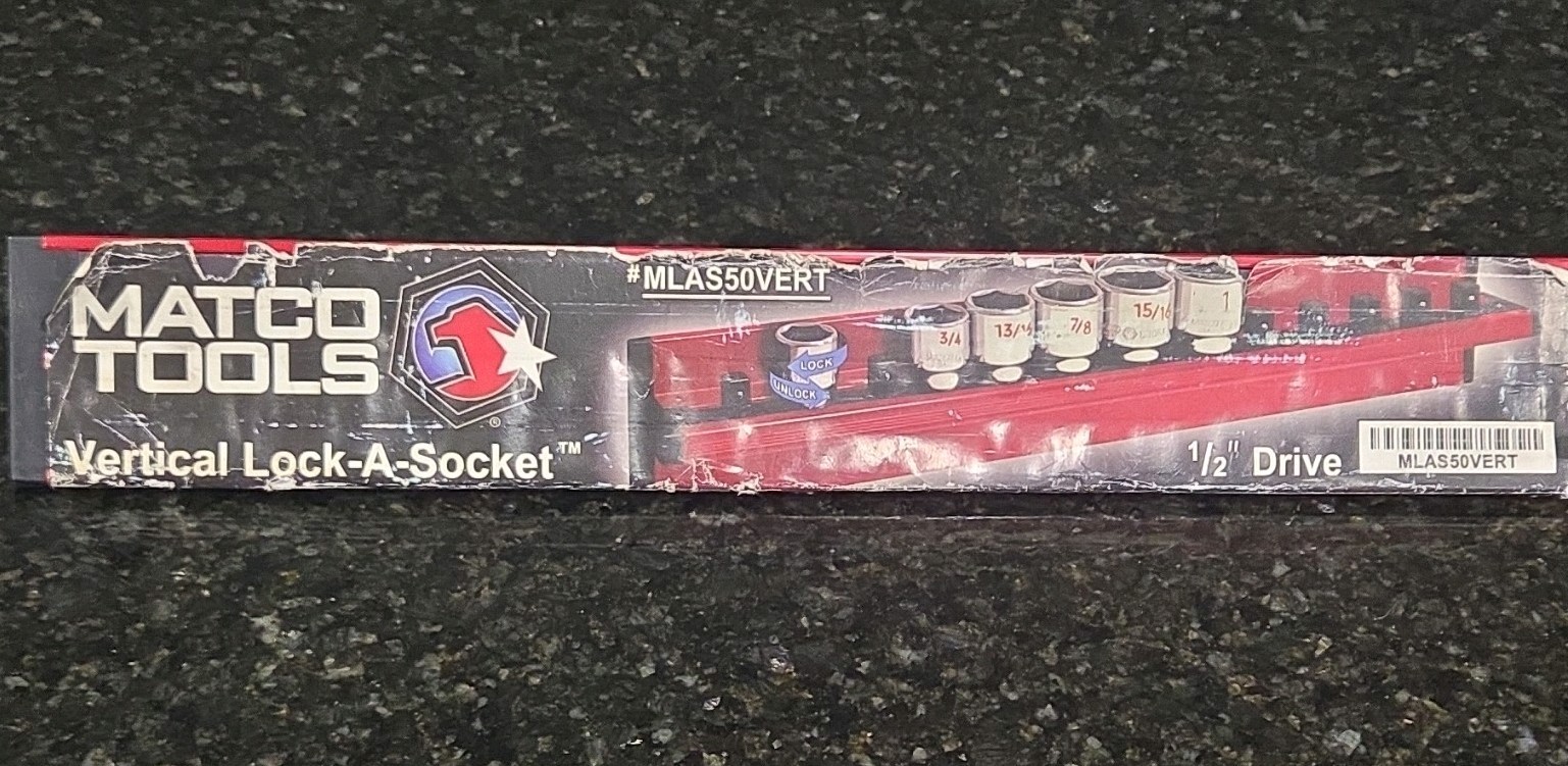 MATCO  MLAS50VERT  1/2" Drive. Vertical Lock A Socket Holder