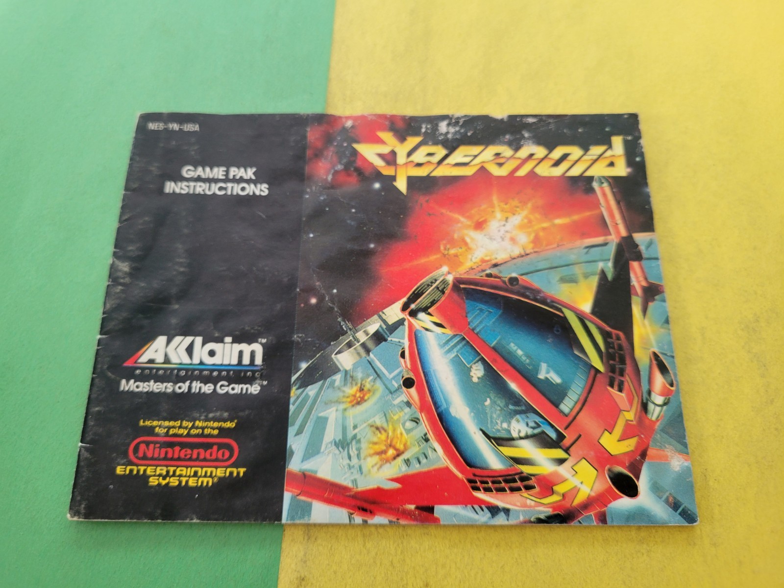 Cybernoid: The Fighting Machine (Nintendo Entertainment System, 1989) NES M