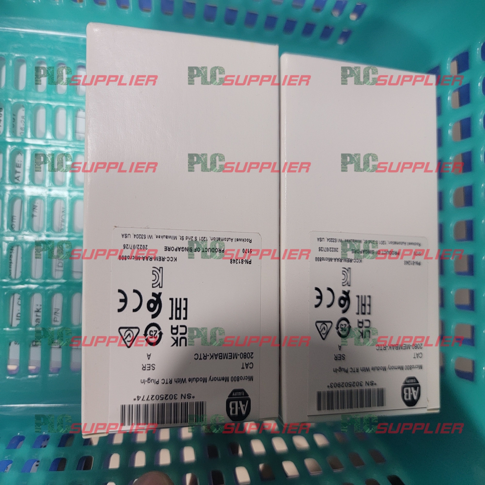 New Sealed AB 2080-MEMBAK-RTC Memory Backup, Data Log, Recipe ,High Accuracy RTC