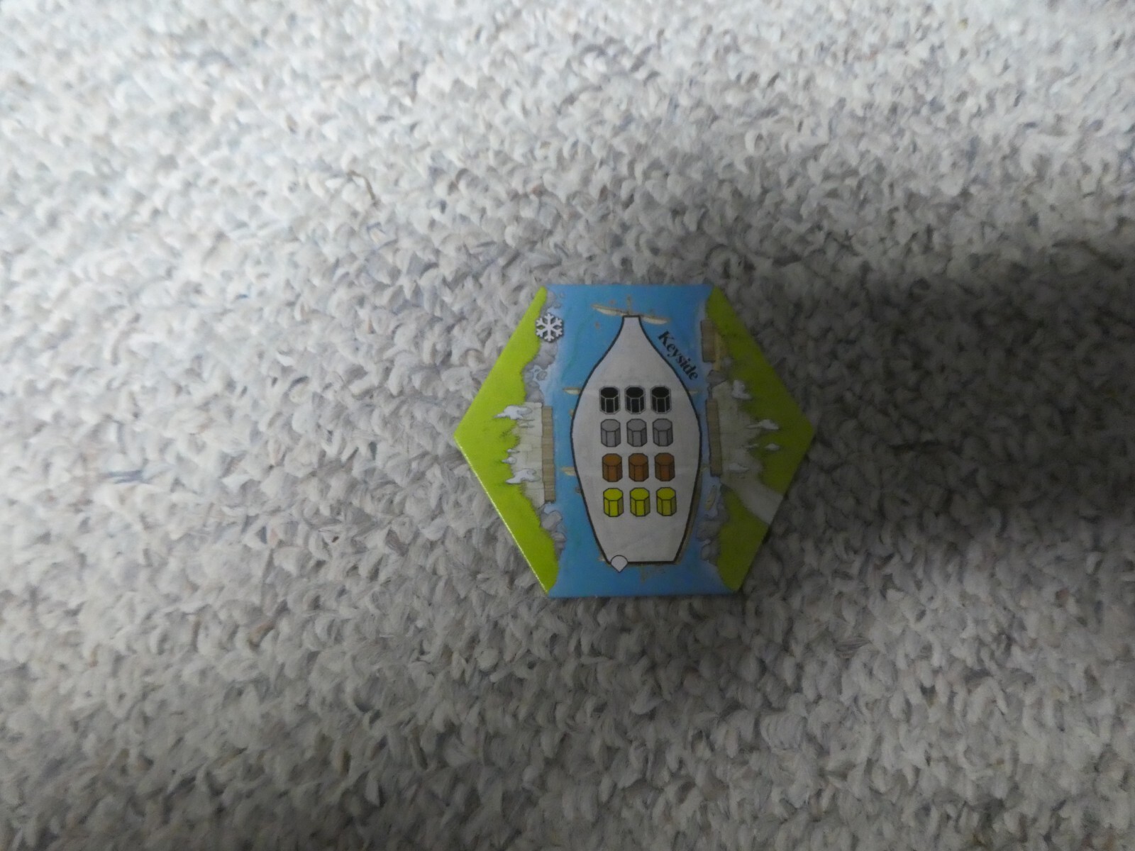Keyflower Board Game - Keyside Promo Tile - NEW!