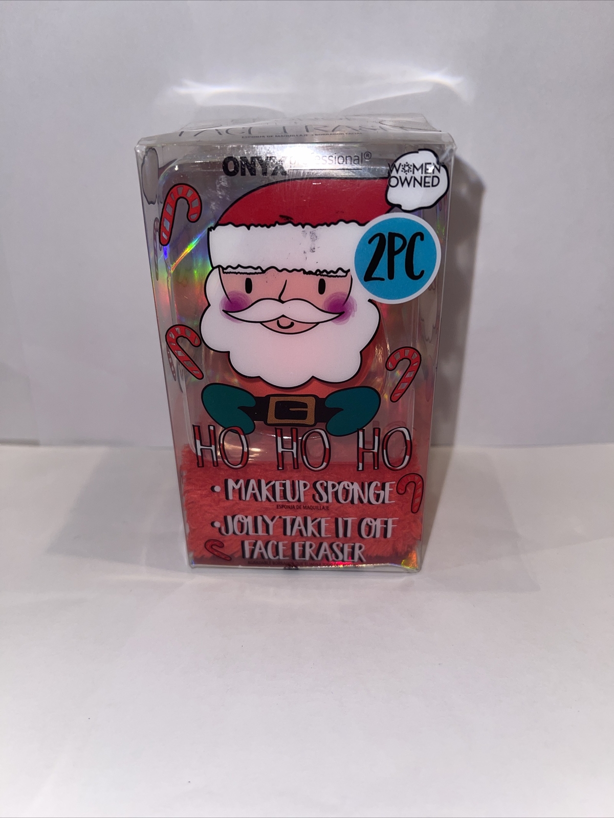 2 pc. Onyx Professional Makeup Sponge & Jolly Take It Off Face Eraser -New