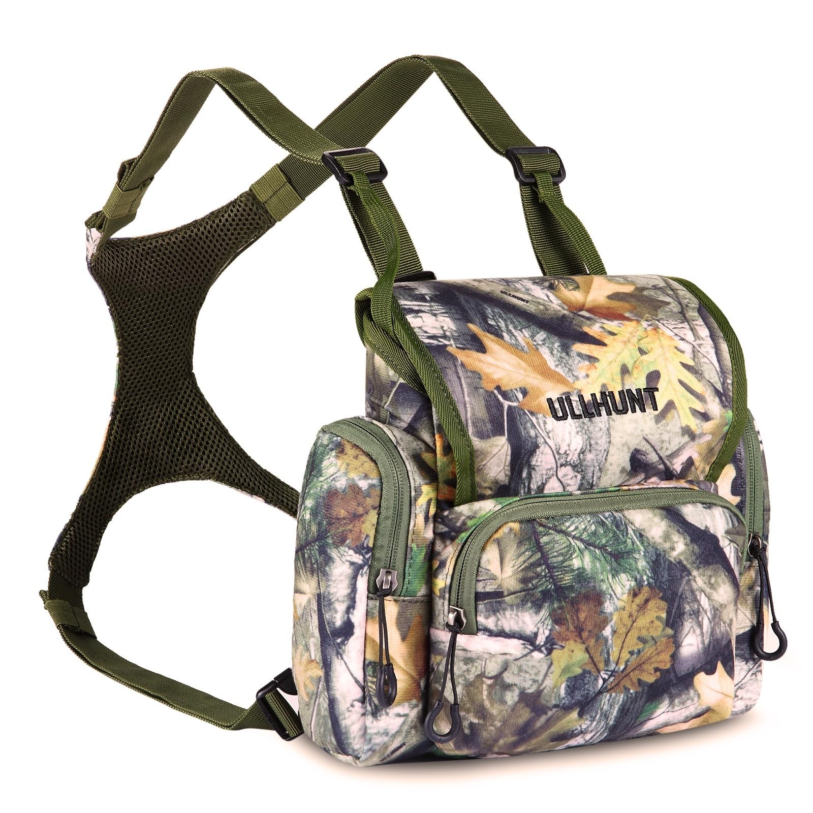 skiguard Bino Harness with Rangefinder Pouch & Rain Cover, Lightweight Binocu...