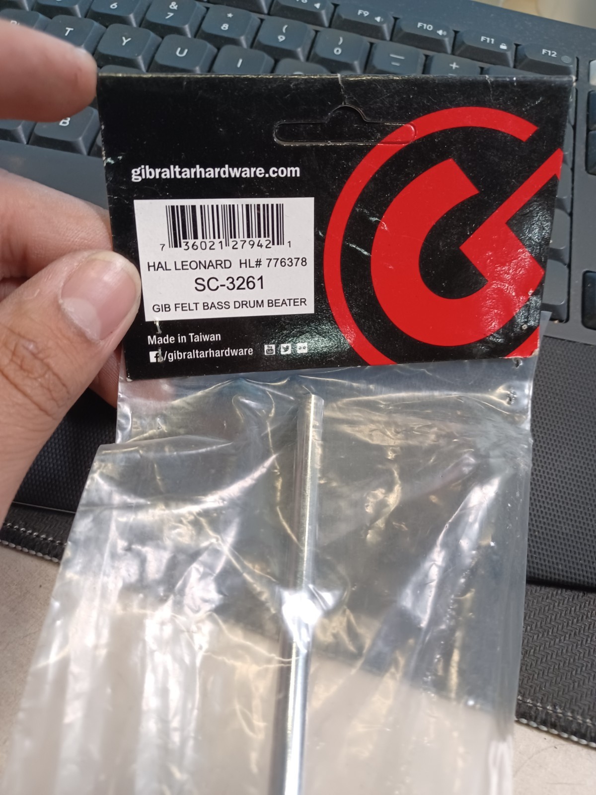 Gibraltar SC-3261 Bass Drum Batter