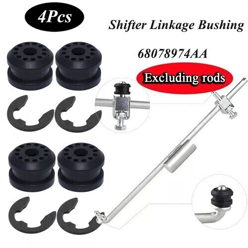 4pc For 2003-2007 Dodge Ram 2500 Transfer Case Shift Linkage Bushing Grommet NEW
