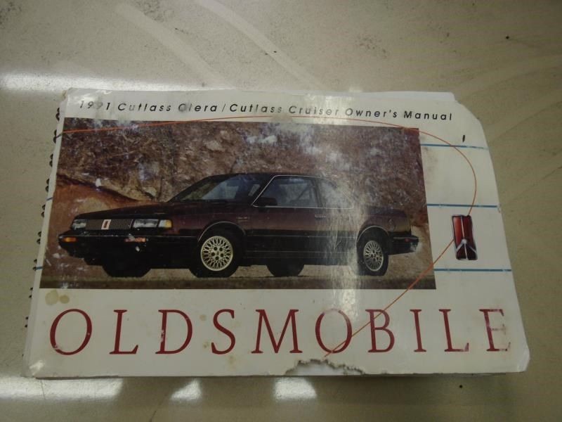 CUT-CIERA 1991 Owners Manual