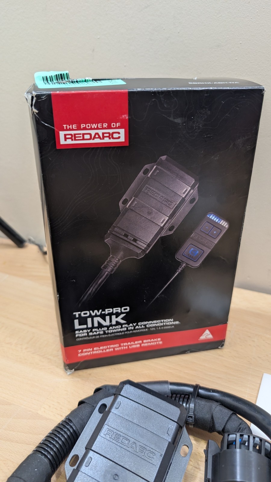 Redarc EBRHX-ADH-NA Bluetooth Trailer Brake Controller W/Remote & Vehicle Apps