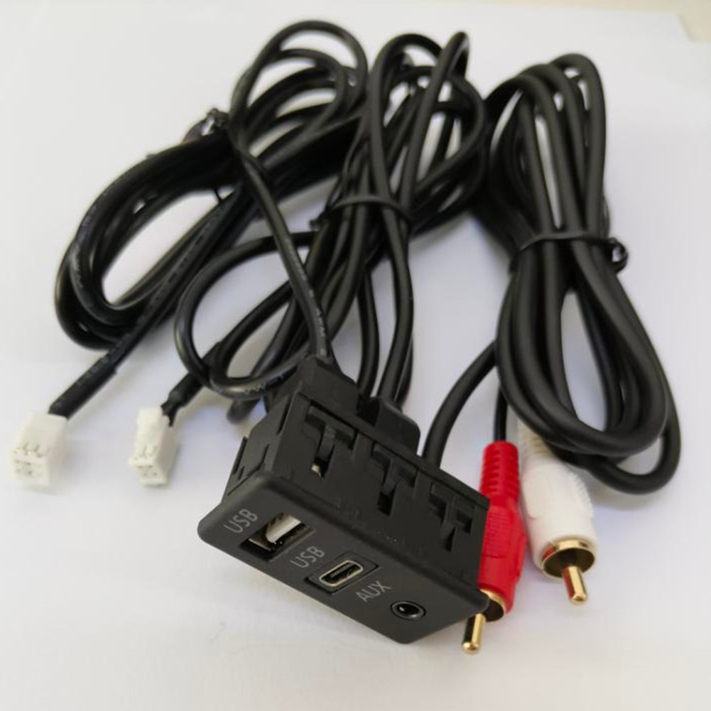 Car for DASH Mount USB+TYPEC for port Panel Interface Extension for Automotive