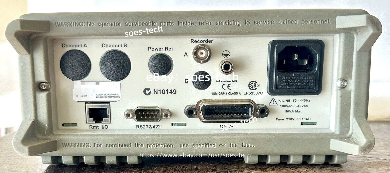 Agilent E4418B EPM Series Power Meter /Good function /Used