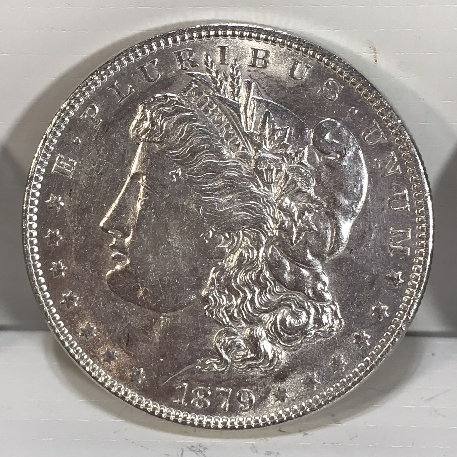 1879 Better Date Better Grade BU Morgan Silver Dollar Looks Great Free Ship A