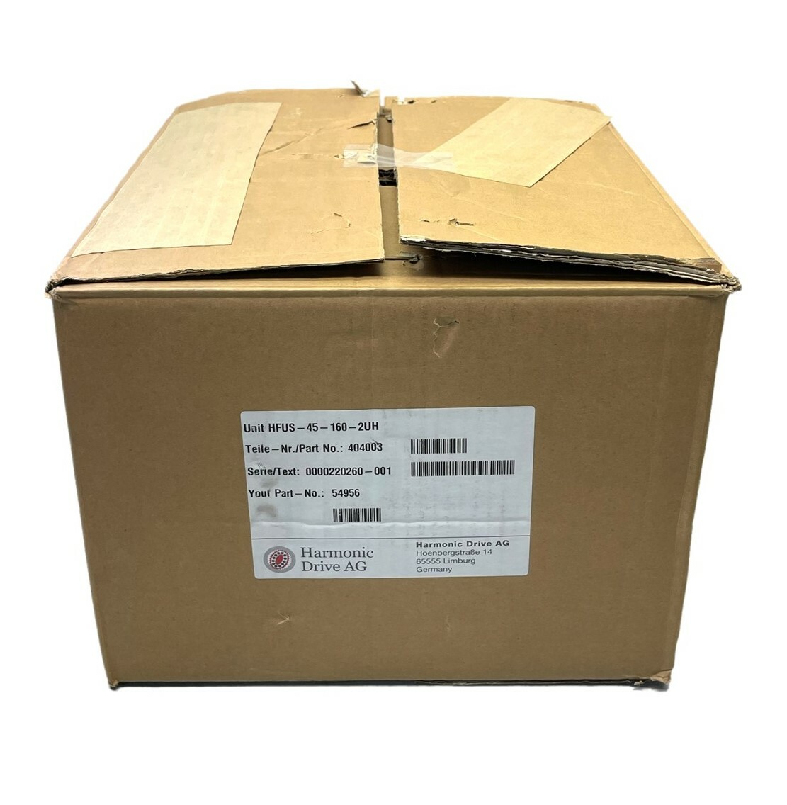 HARMONIC DRIVE AG UNIT HFUS-45-160-2UH NEW/UNUSED SURPLUS