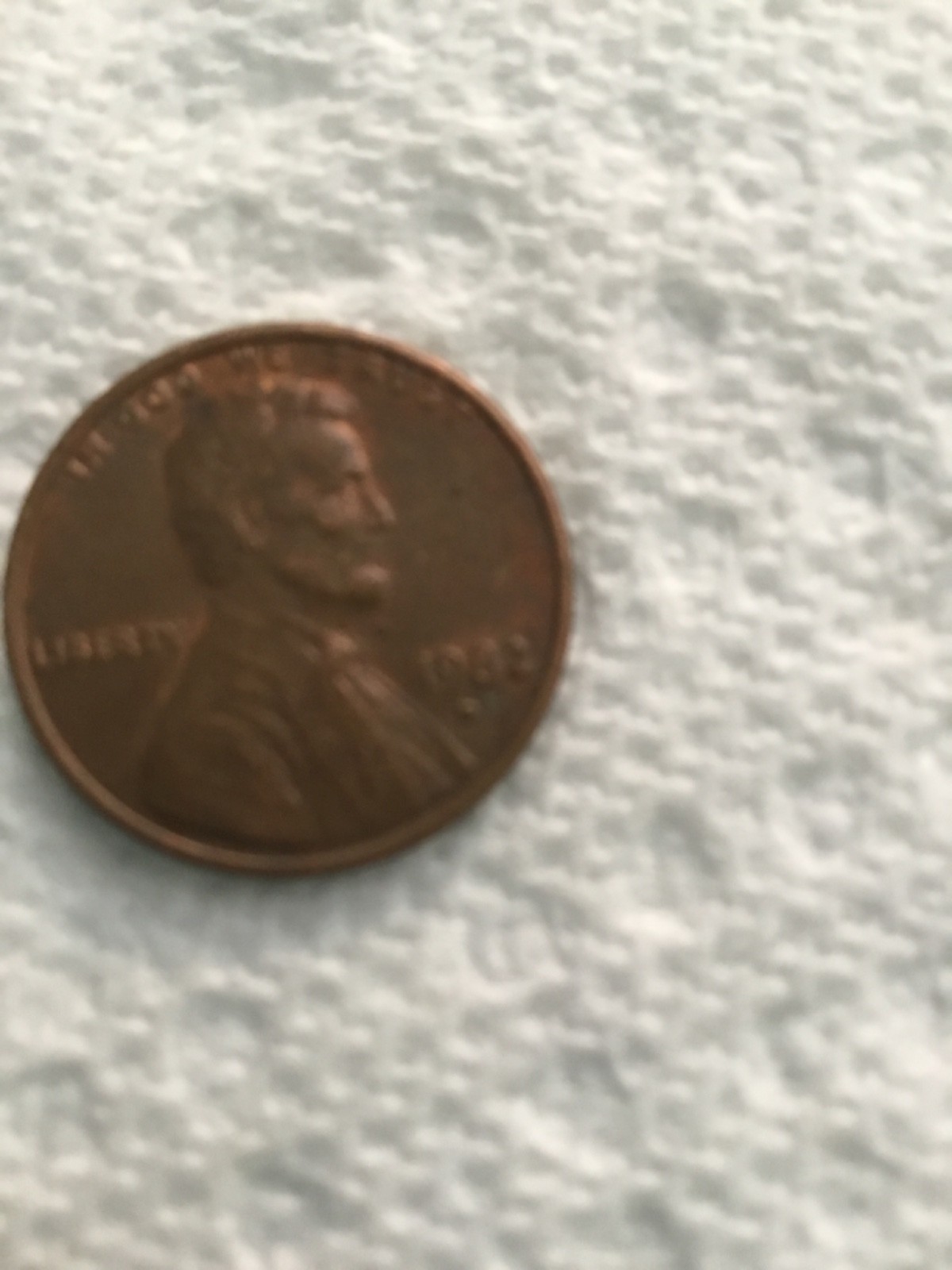 1982 D Small Date Penny