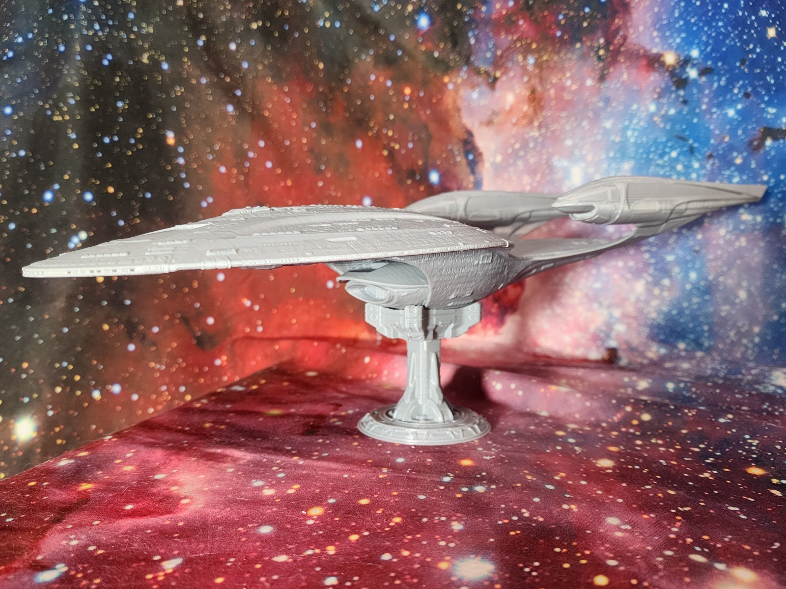 T.G.S. Temperance Class *Odyssey Refit* 1/2400 Scale with Display Base
