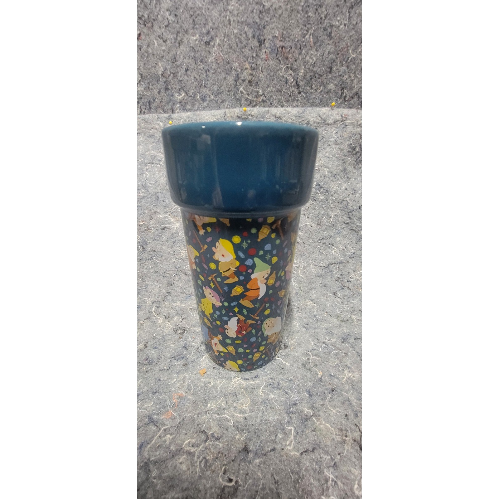 Disney Teal Coffee Tea 7 Drwarfs Mug