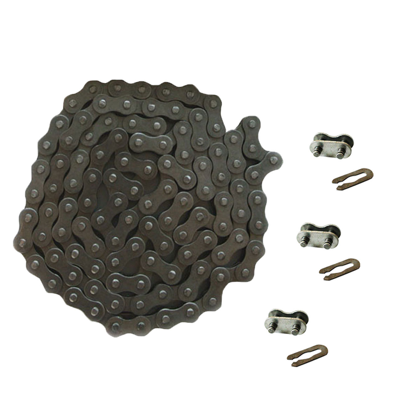 415 Chain & 1 Set 415 Chain Master Link For 49cc 66cc 80cc Engine Motorized Bike