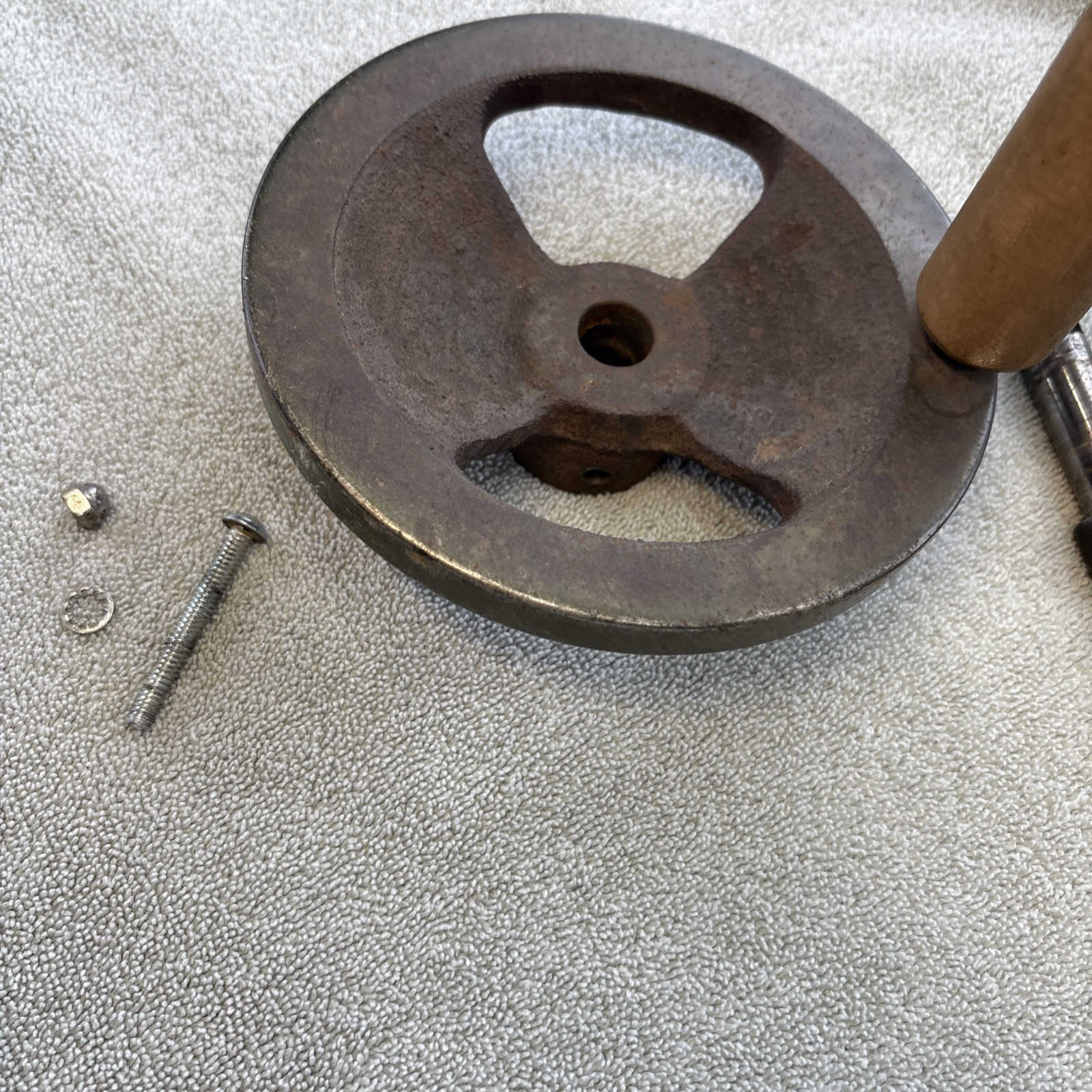 Holz Her ET117 Elevation / Thickness Crank With Worm Screw.
