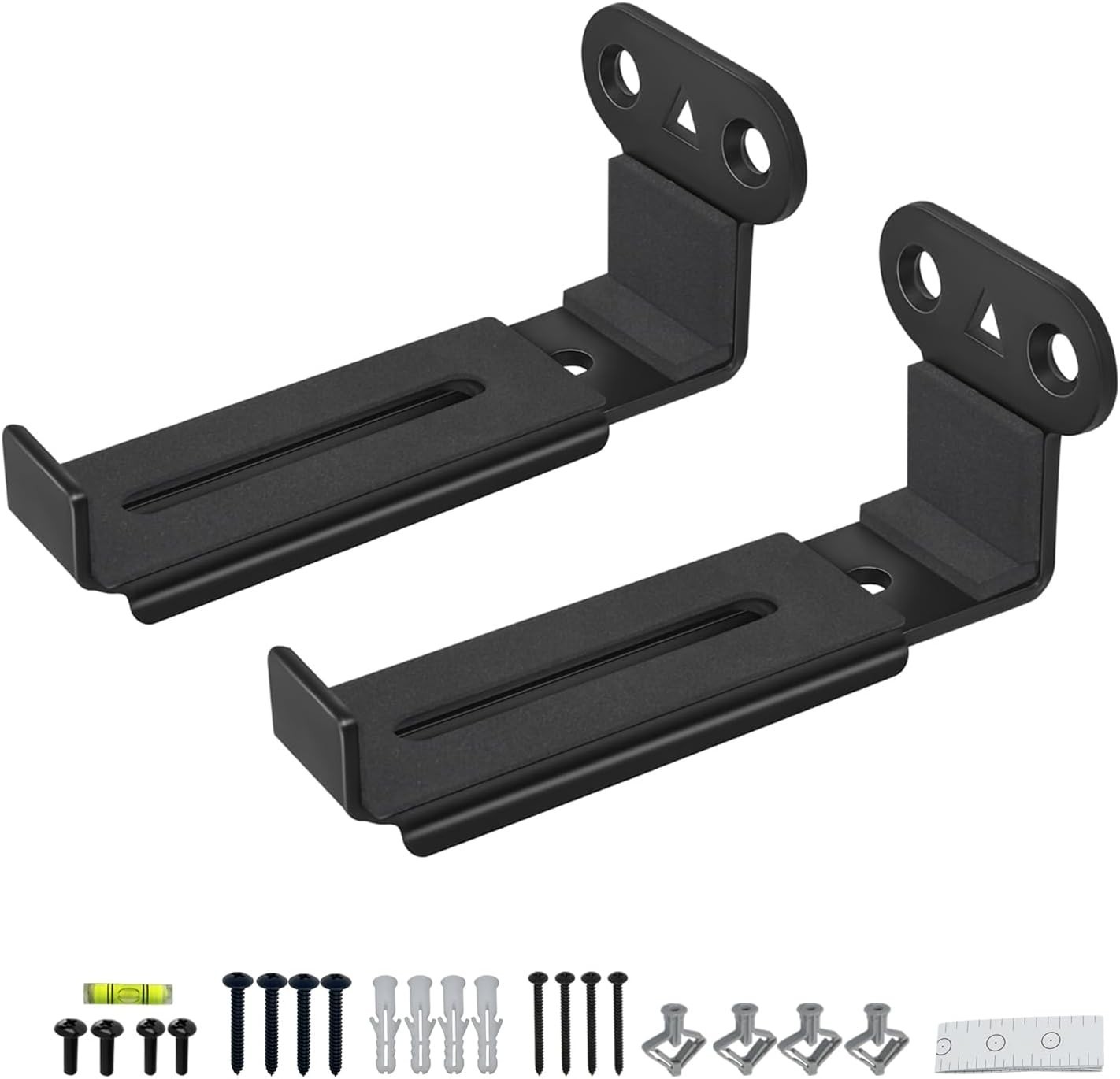 Soundbar Wall Mount,All Metal Sound Bar Mounts under TV for Sonos,Samsung, Bose,