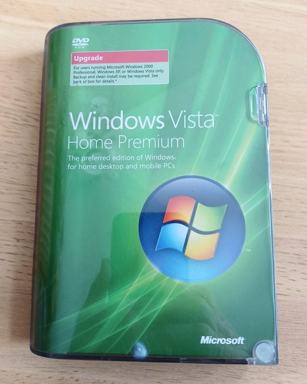 Microsoft Windows Vista Home Premium 32-Bit DVD Sealed