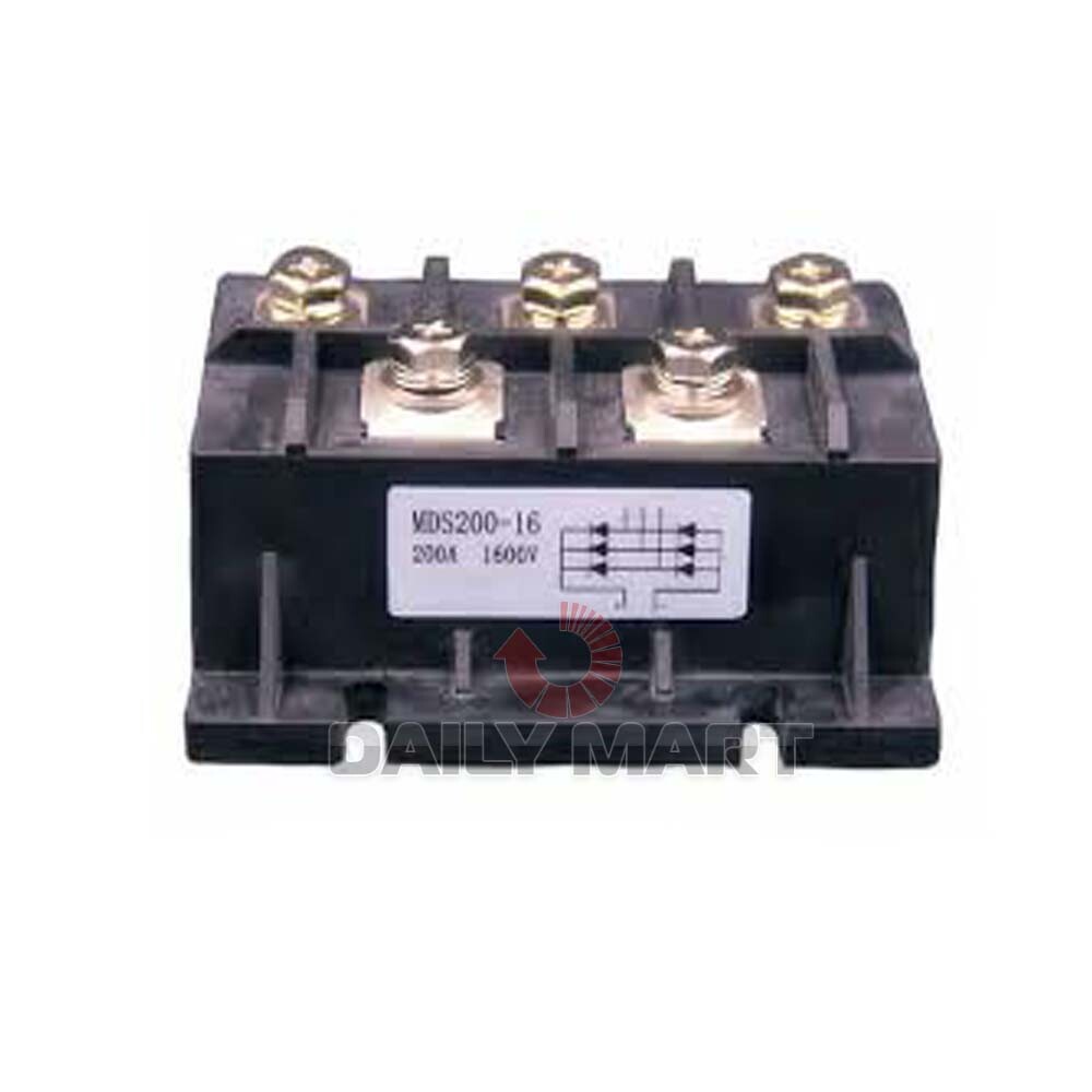 New In Box MDS200-16 3-Phase Bridge Rectifier Diode 200A Amp 1600V