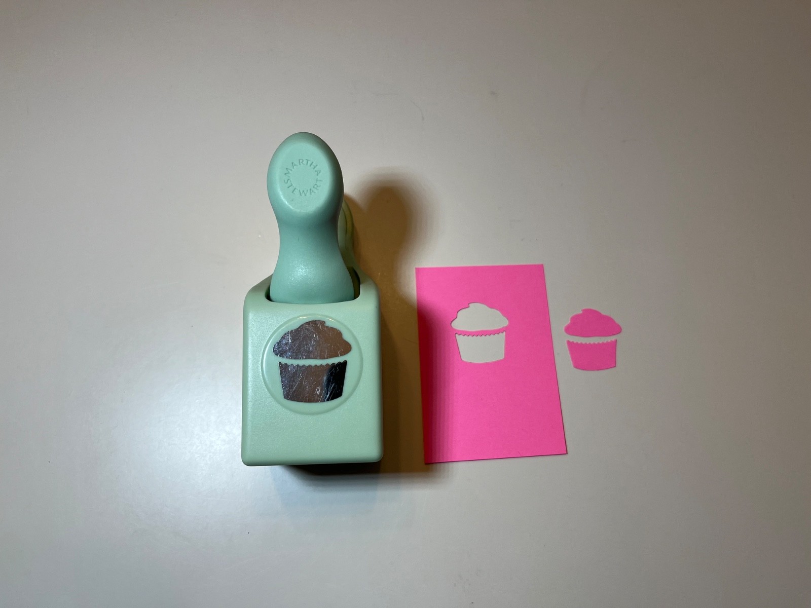 Martha Stewart Cupcake Paper Punch Birthday Celebration Crafting