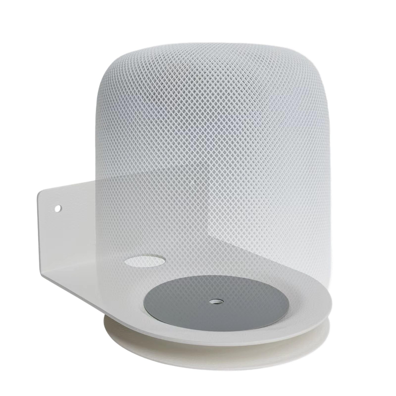 Metal Wall Mount Bracket Stand Accessories Fits HomePod 2nd Gen Holder White