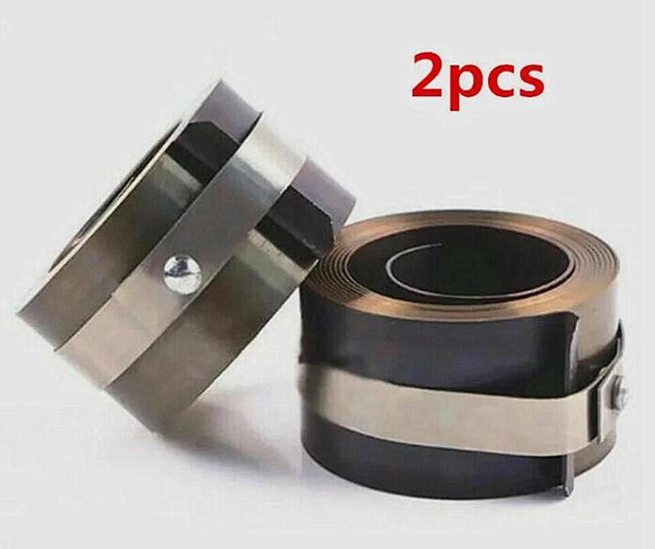 2Pcs Milling Machine 30mm Spindle Quill Return Clock Spring B178 For Bridgeport