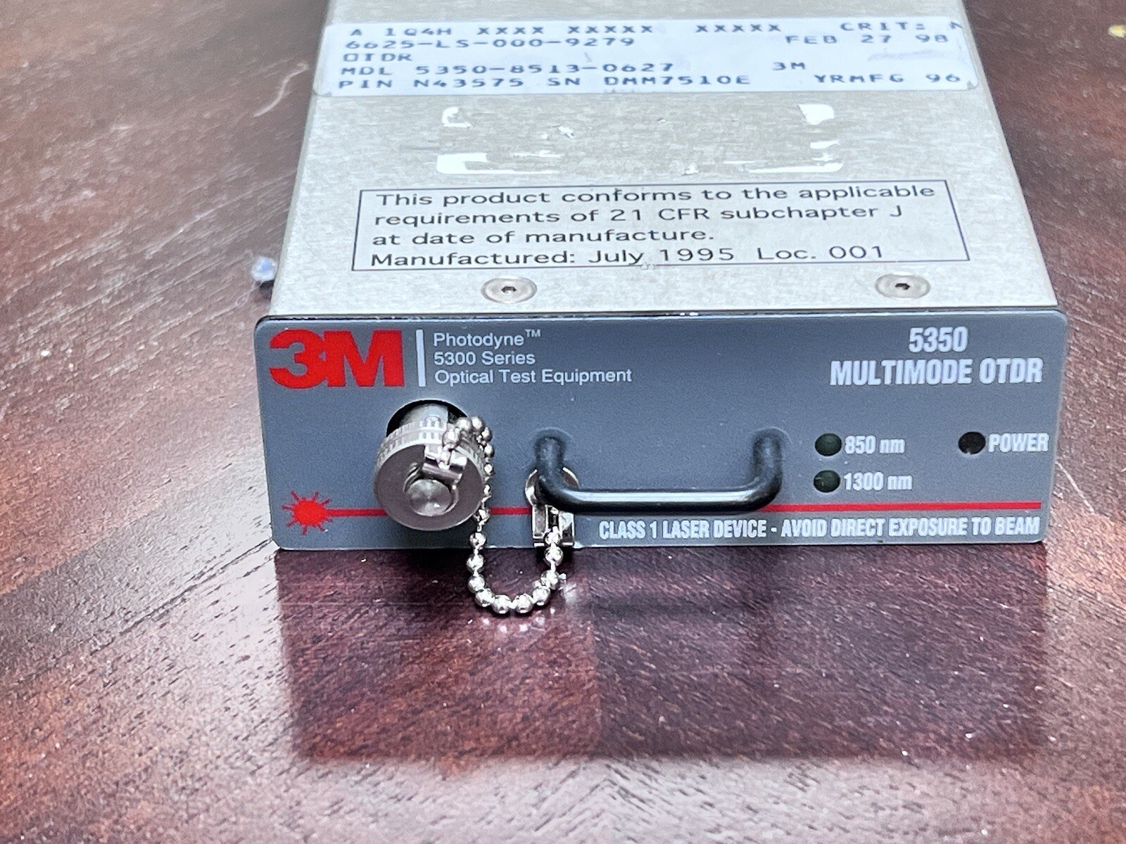 3M Photodyne 5300 Series Optical Test Equipmemt 5350 Multimode OTDR