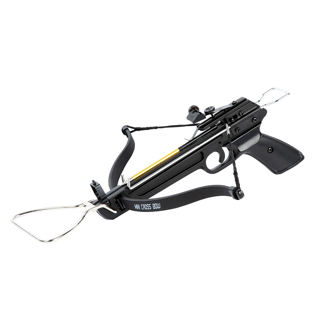 80 lb Black Archery Hunting Crossbow bow + 15 Bolts / Arrows 150 lbs