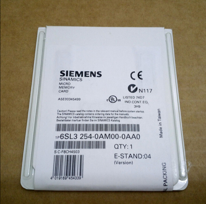 1PCS Siemens Micro Memory Card 6SL3254-0AM00-0AA0 64MB -New Free Shipping *SE