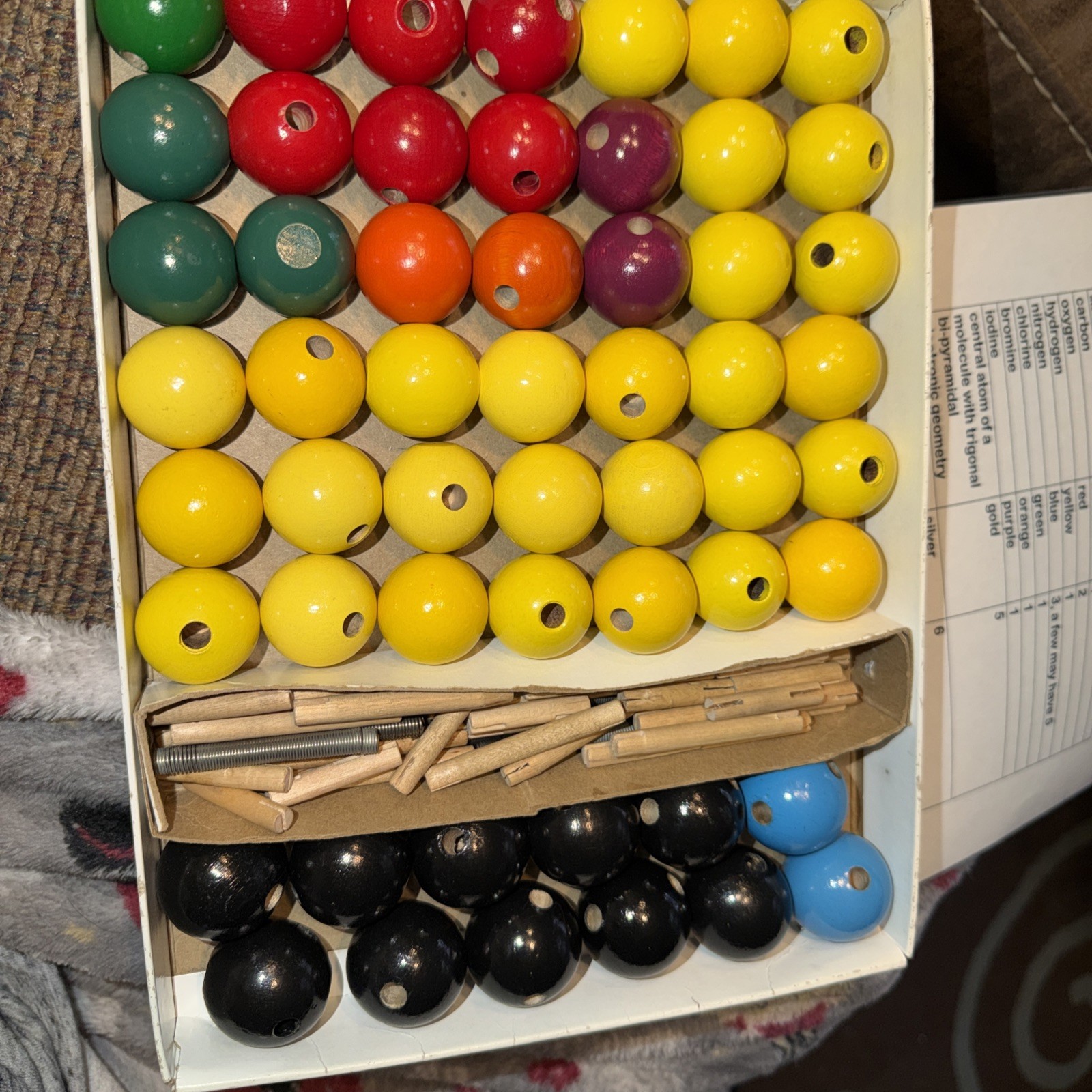 Molecular Model Sargent - Welch Scientific Company S-61815  1960s
