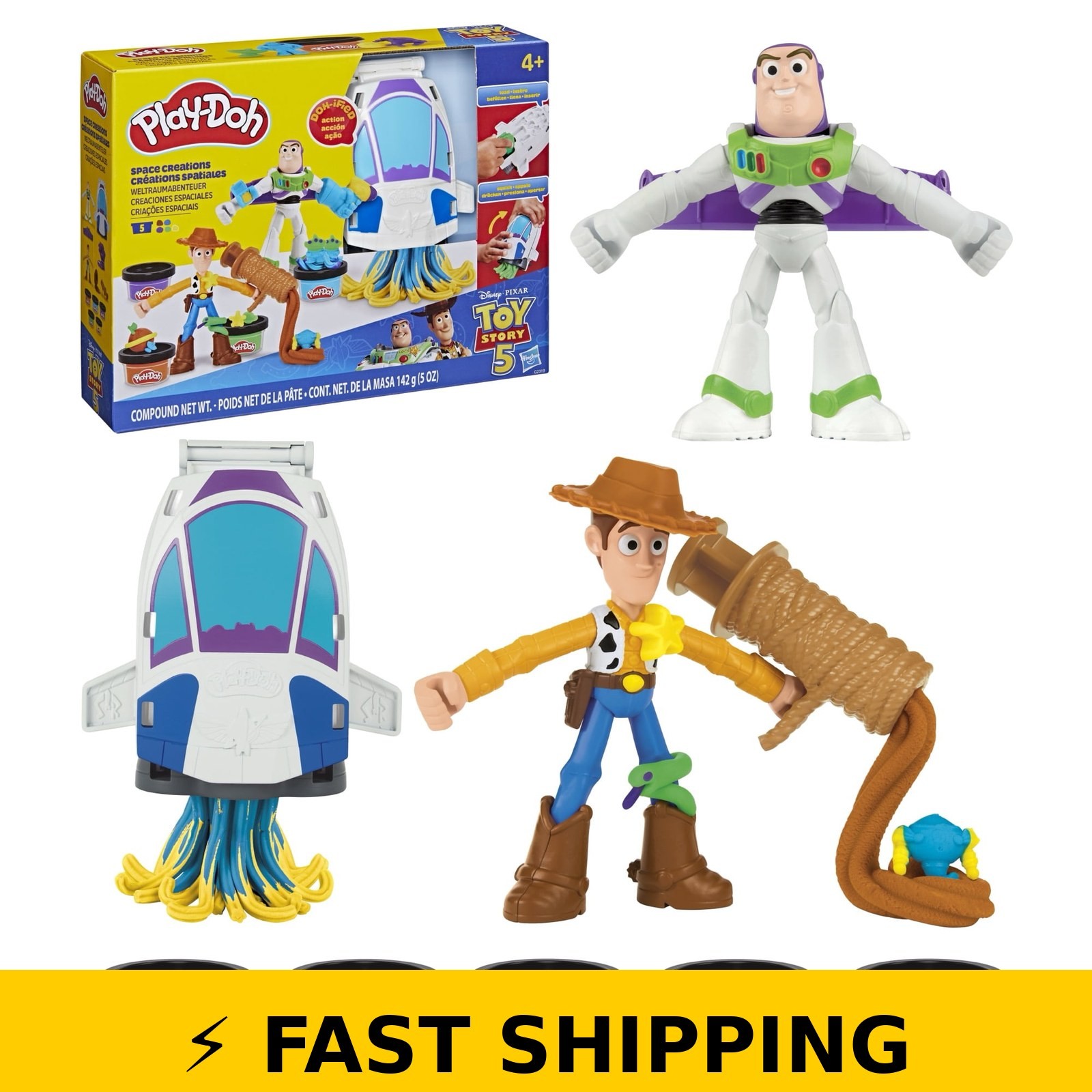 Play-Doh Toy Story Space Creations Arts & Crafts 4+
